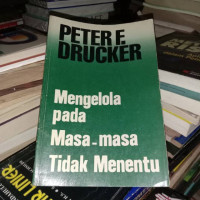 Mengelola Pada Masa-masa Tidak Menentu