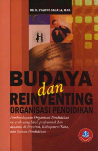 budaya dan reinventing organisasi pendidikan