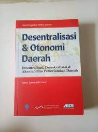 desentralisasi & otonomi daerah