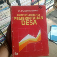 DIMENSI-DIMENSI PEMERINTAHAN DESA