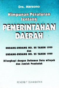 Himpunan Peraturan tentang Pemerintahan Daerah