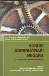 Hukum administrasi negara dan kebijakan layanan publik