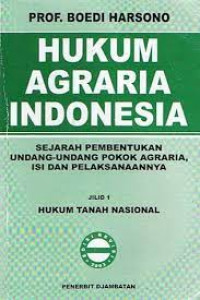 hukum agraria indonesia