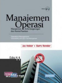 manajemen operasi ; manajeman keberlangsungan dan rantai pasokan