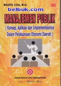 manajemen publik