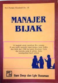 manajer bijak