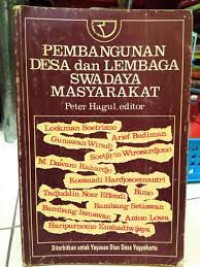 PEMBANGUNAN DESA DAN LEMBAGA SWADAYA MASYARAKAT