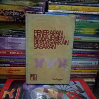 PENERAPAN MANAJEMEN BERDASARKAN SASARAN