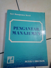 PENGANTAR MANAJEMEN