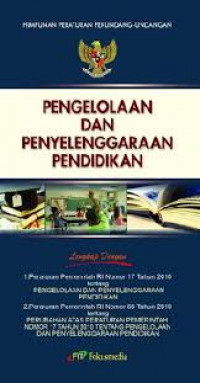 pengelolaan dan penyelenggaran pendidikan