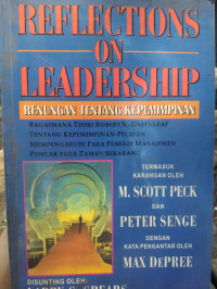 REFLECTIONS ON LEADERSHIP