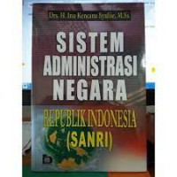 sistem adminitrasi negara republik indonesia