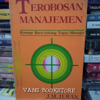 terobosan manajemen ( konsep baru tentang tugas manajer )