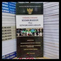 undang-undang keimigrasian dan kewarganegaraan