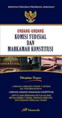 undang-undang komisi yudisional dan mahkamah konsitusi