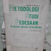 Metodologi Studi Pedesaan di Negara-Negara Berkembang