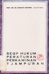 Segi-Segi Hukum Peraturan Perkawinan Tjampuran