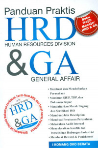 Panduan Praktis HRD & GA