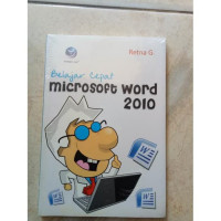 Belajar Cepat Microsoft Word 2010