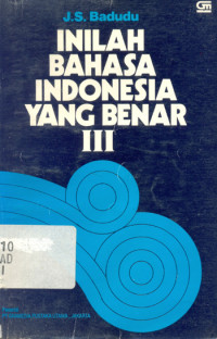 INILAH BAHASA INDONESIA YANG BENAR III