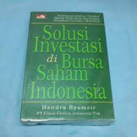 solusi investasi di bursa saham indonesia