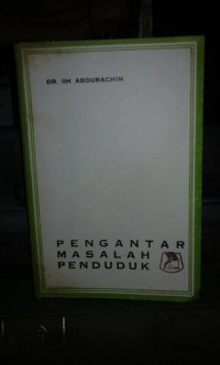 Pengantar Masalah Penduduk