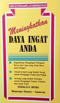 Meningkatkan Daya Ingat Anda