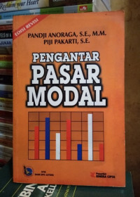 Pengantar Pasar Modal