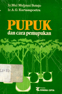 Pupuk dan cara pemupukan