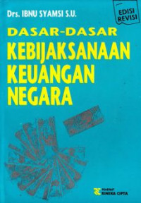dasar-dasar kebijaksanaan keuangan negara