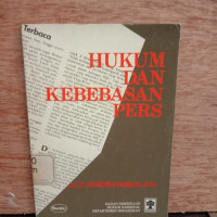 Hukum dan kebebasan pers