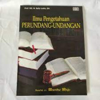 ilmu pengetahuan perundang-undangan