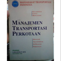 MANAJEMEN TRANSPORTASI PERKOTAAN
