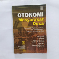 OTONOMI MASYARAKAT DESA