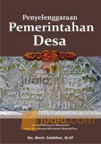 penyelenggaraan pemerintahan desa