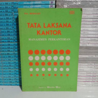 Tata laksana kantor ( manajemen perkantoran )