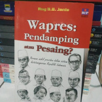 WAPRES : pendamping atau persaingan